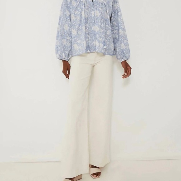 Like New-Marea Georgia Slate Top in Light Blue - Picture 2 of 5